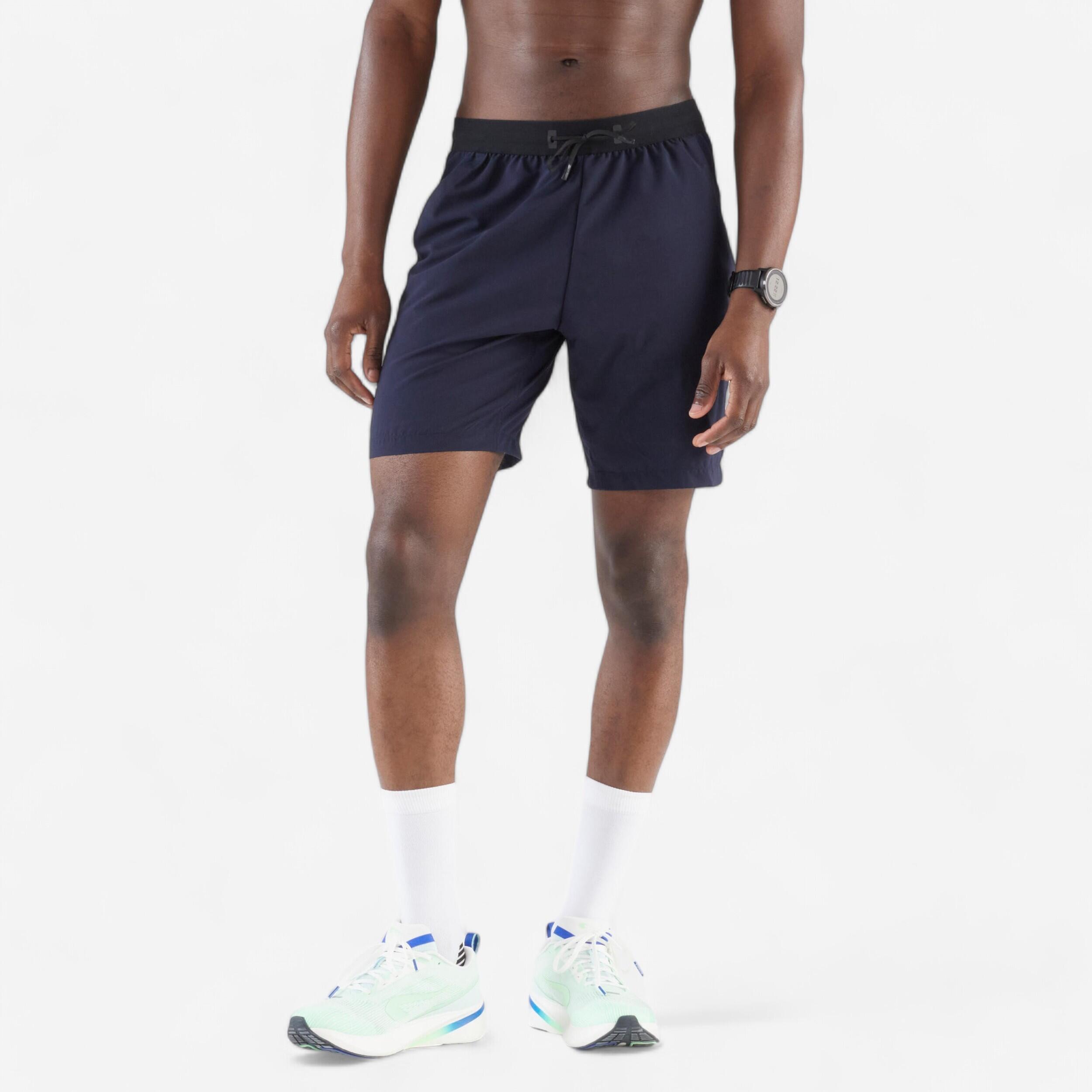 Pánske bežecké šortky Run Dry+ modré