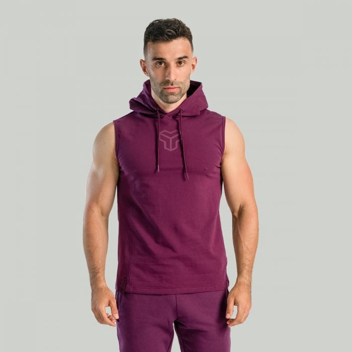 STRIX Tielko Essential Hoodie Tank Plum XXXLXXXL