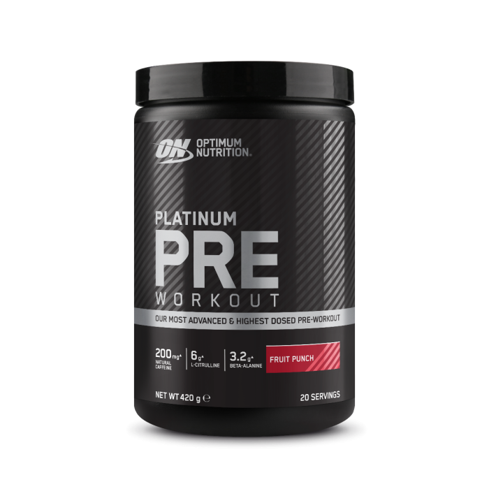 Optimum Nutrition PLATINUM Pre Workout ovocný punč