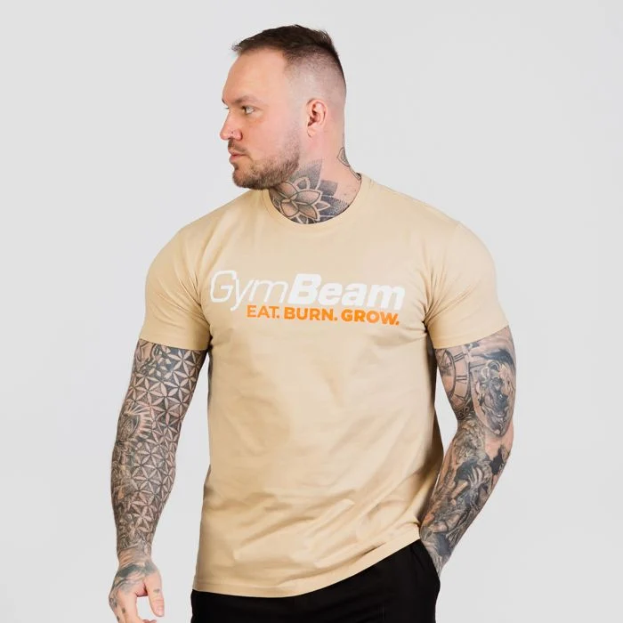 GymBeam Tričko Grow Sand XLXL