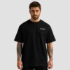 GymBeam Tričko Oversized Limitless Black  XLXL