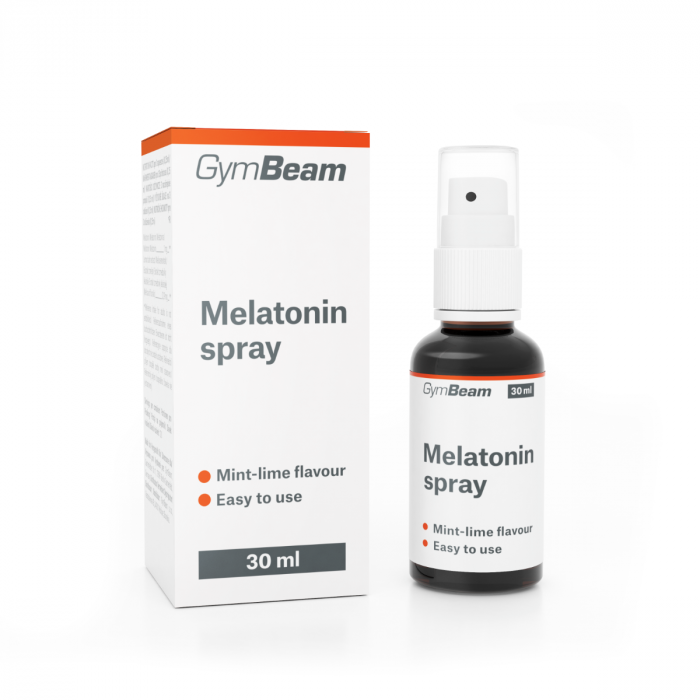 GymBeam Melatonín sprej limetka a mäta