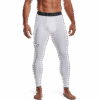 Under Armour Kompresné legíny HG Armour Leggings White  XXLXXL