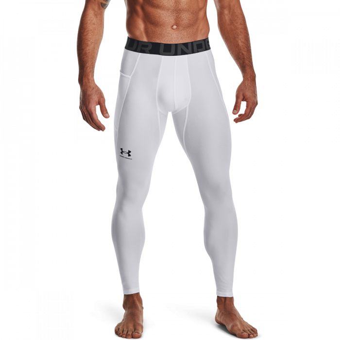 Under Armour Kompresné legíny HG Armour Leggings White XXLXXL