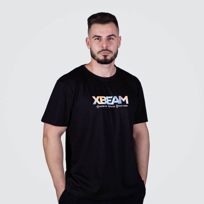 GymBeam Tričko XBEAM Black M