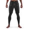 SKINS Kompresné legíny Series-5 Travel and Recovery Black  XXLXXL