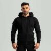 STRIX Mikina so zipsom Nova Black  MM