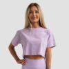 GymBeam Dámske tričko Cropped Limitless Lavender  LL