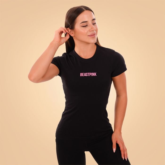 BeastPink Dámske tričko Daily Black XS