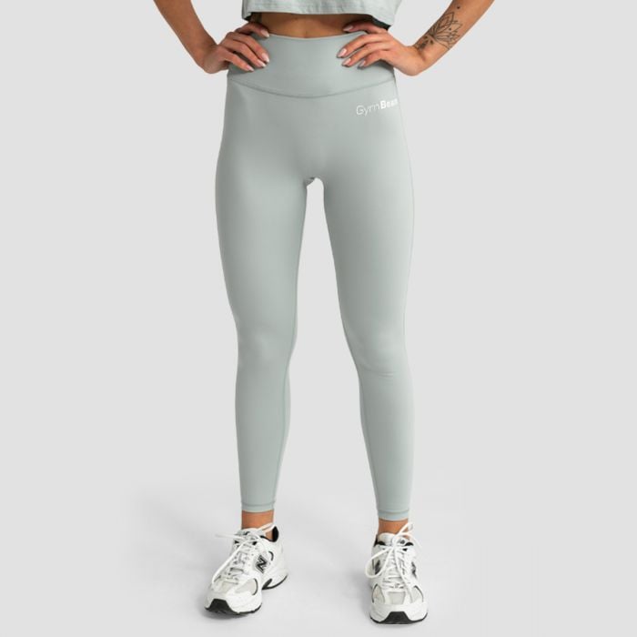 GymBeam Dámske legíny High-waist Limitless Eucalypt XLXL