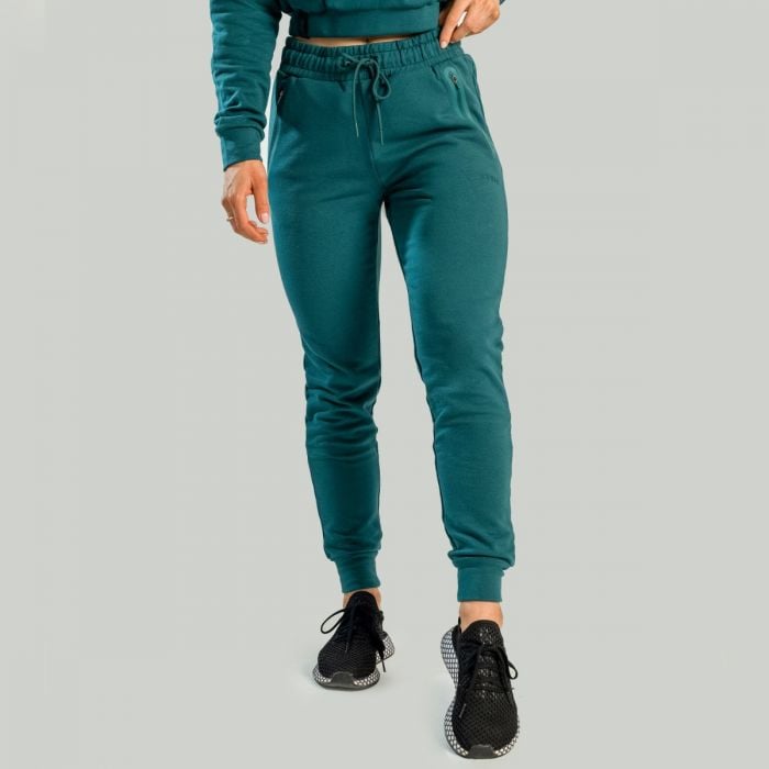 STRIX Dámske tepláky Essential Deep Teal ML