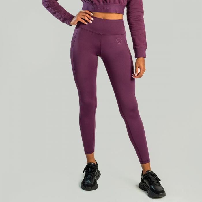 STRIX Dámske legíny Essential Plum XLXL