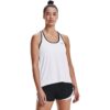 Under Armour Dámske Tielko Knockout Tank White  L
