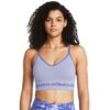 Under Armour Podprsenka Seamless Low Long Bra Purple  SS