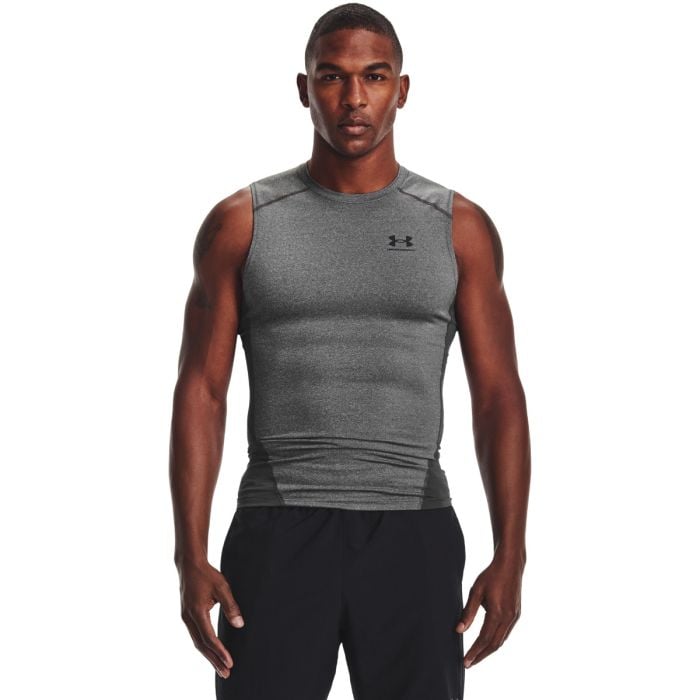 Under Armour Kompresné tielko HG Armour Comp SL Grey SS