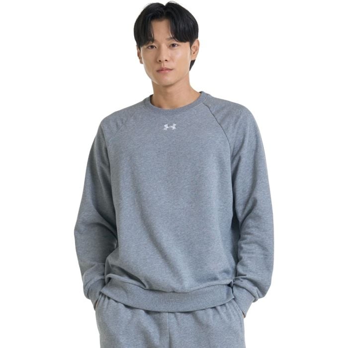 Under Armour Mikina UA Rival Fleece Crew Grey MM