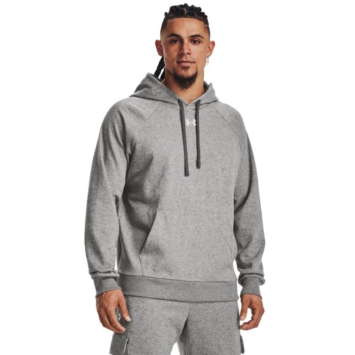 Under Armour Mikina UA Rival Fleece Hoodie Grey SS
