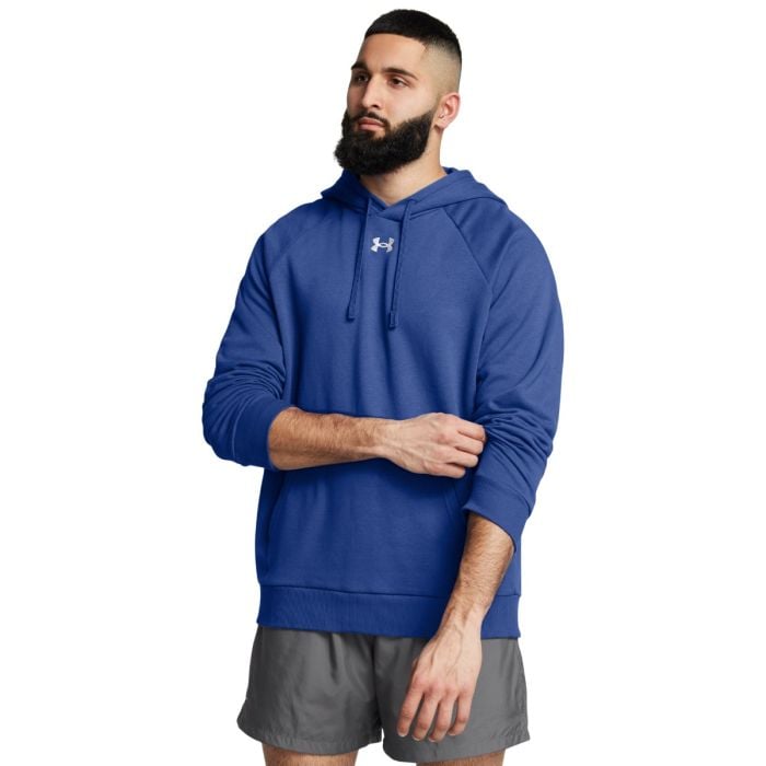 Under Armour Mikina UA Rival Fleece Hoodie Blue SS