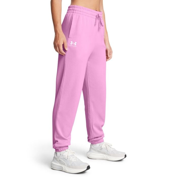 Under Armour Dámske tepláky UA Rival Terry Jogger Pink XLXL