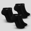 GymBeam Ponožky Ankle Socks 3Pack Black  LL