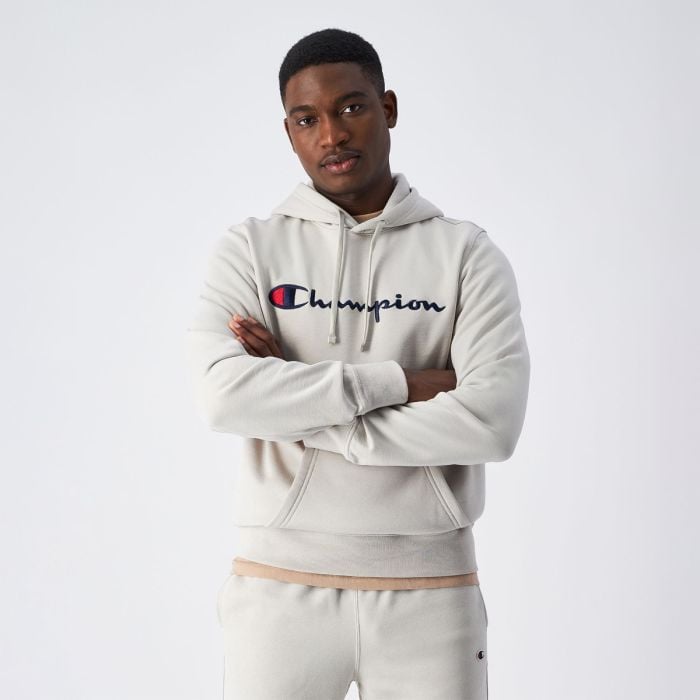 Champion Mikina Big Logo Fleece Grey SS