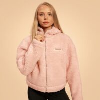 BeastPink Dámska bunda Hoodie Bliss Pink  LL