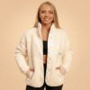 BeastBink Dámska bunda Bliss Ivory  XSXS