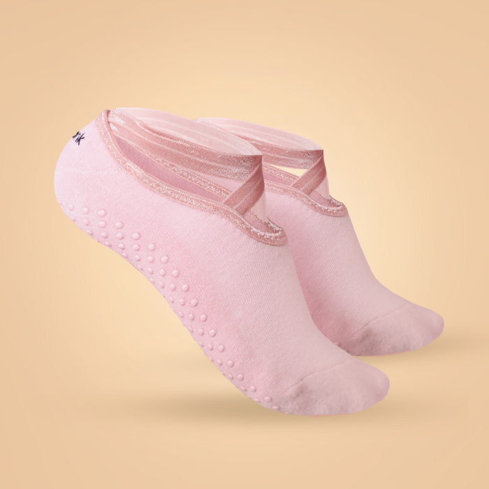 BeastPink Ponožky Grip Yoga Socks Pink MM