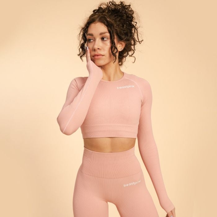 BeastPink Dámske tričko Hyper Crop-Top Pink LL