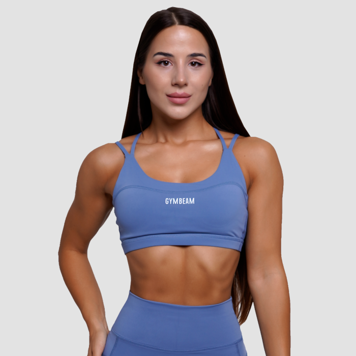 GymBeam Športová podprsenka FIT Steel Blue MM