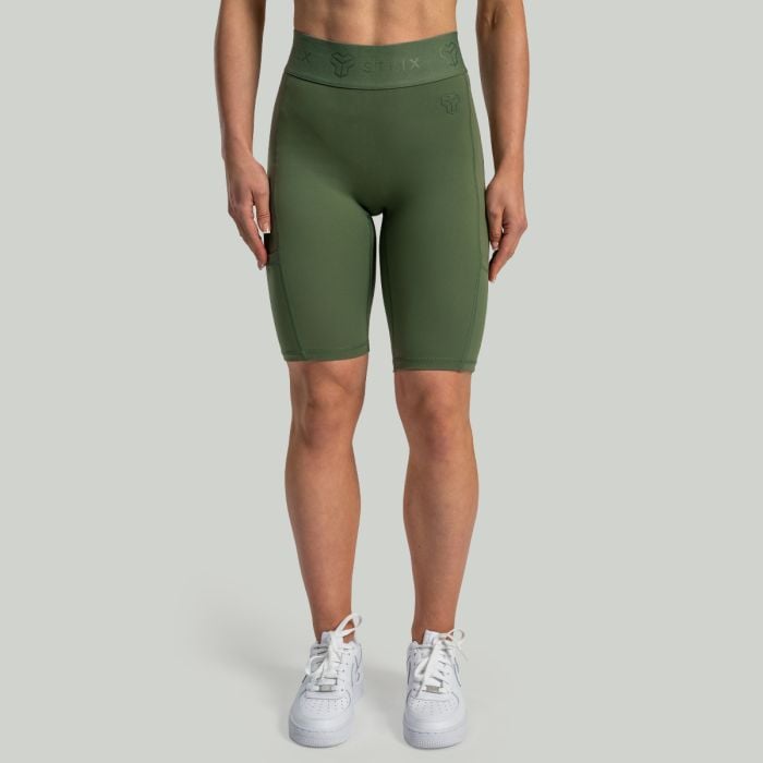 STRIX Dámske šortky Biker Lunar Cedar Green LL