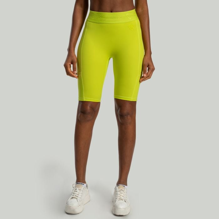 STRIX Dámske šortky Biker Lunar Chartreuse SS