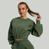 STRIX Dámska mikina Lunar Cropped Cedar Green  XXLXXL