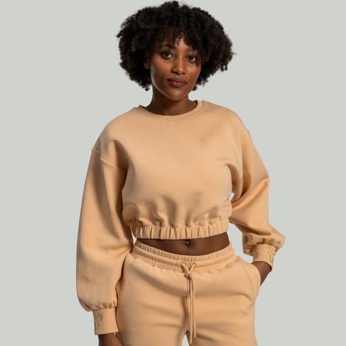 STRIX Dámska mikina Lunar Cropped Sandshell MM