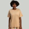 STRIX Dámske tričko Lunar Oversized Sandshell  XSXS