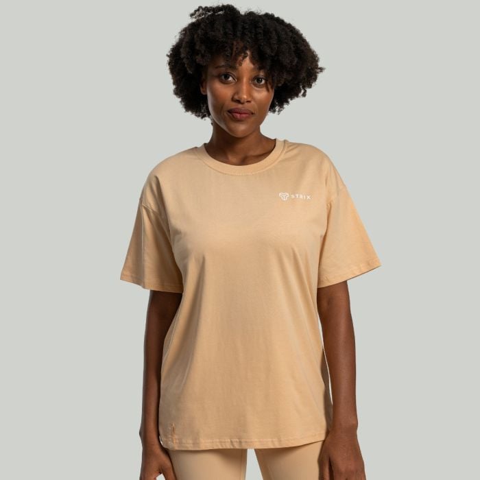 STRIX Dámske tričko Lunar Oversized Sandshell LL