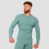 GymBeam Kompresné tričko s dlhým rukávom High Blue  M