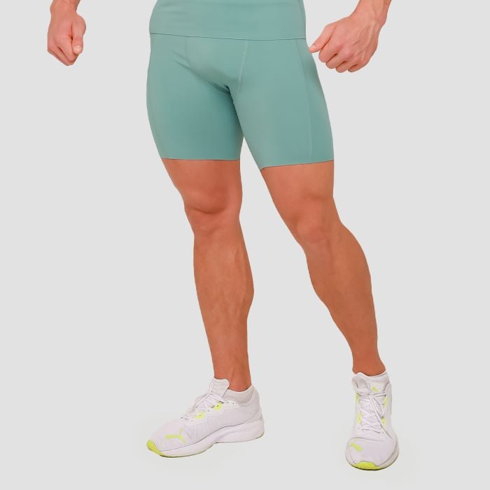 GymBeam Kompresné šortky High Blue  L