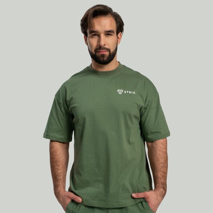 STRIX Tričko Oversized Cedar Green MM