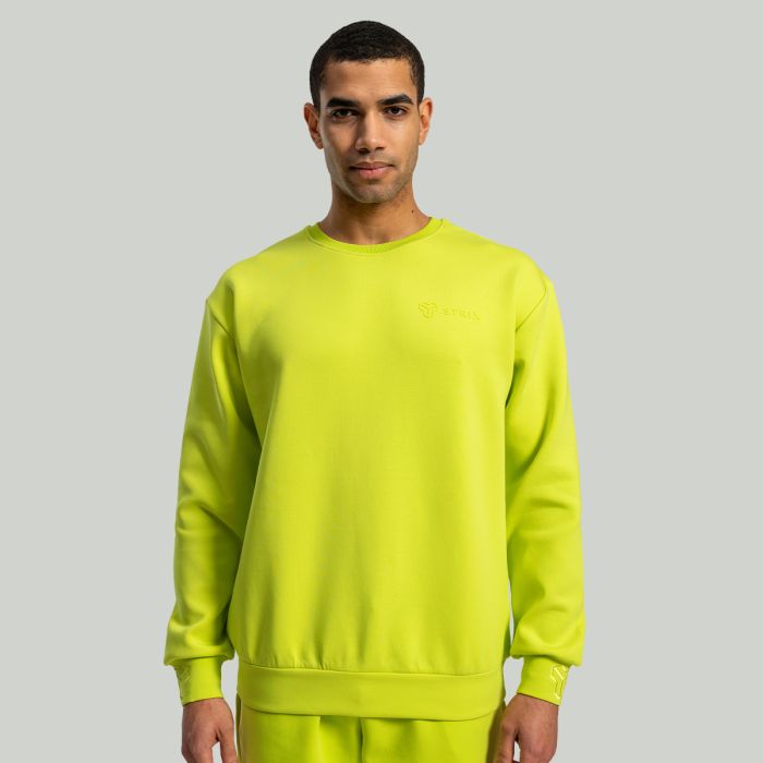STRIX Mikina Relaxed Chartreuse LL