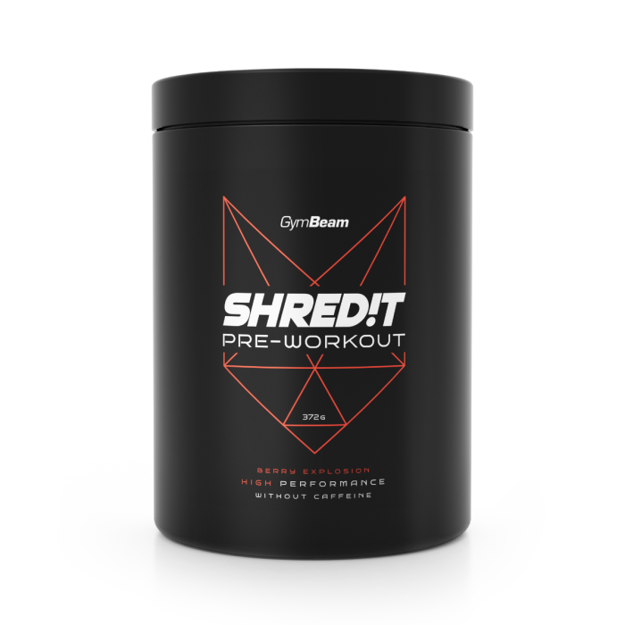GymBeam SHRED!T pre-workout berry explosion