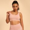 BeastPink Športová podprsenka Bralette Hyper Pink  XSXS