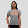 GymBeam Dámske tričko Stronger Together T-shirt Grey  SS