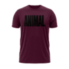 Universal Nutrition Tričko Animal Maroon  LL