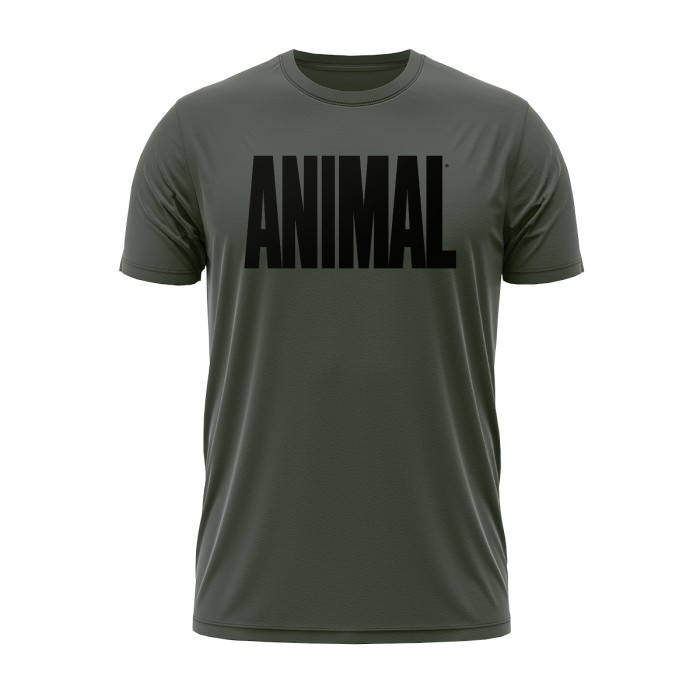 Universal Nutrition Tričko Animal Military Green MM