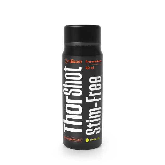 GymBeam Thor Stim-free shot citrón limetka