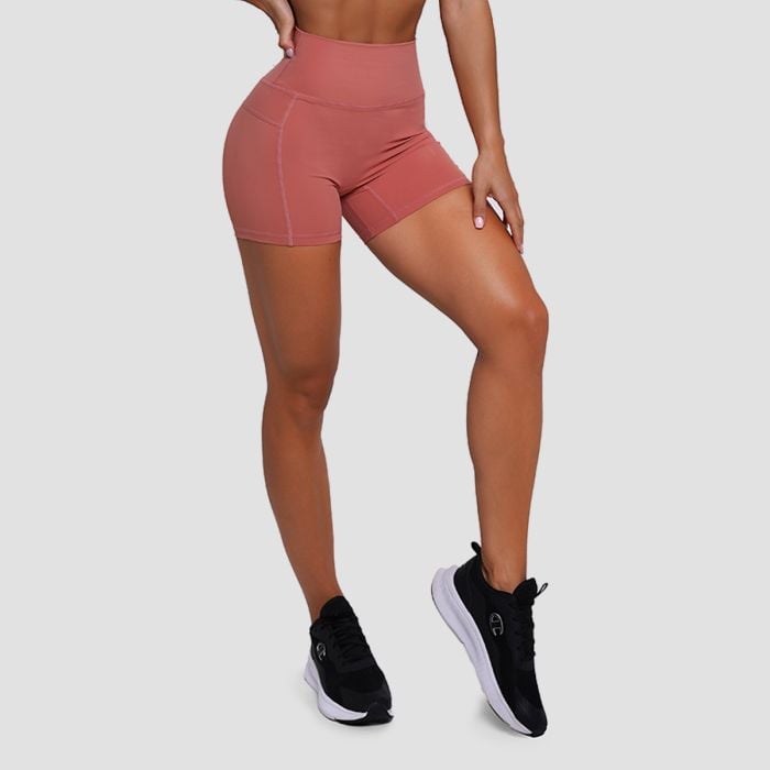 GymBeam Dámske šortky FIT Salmon LL