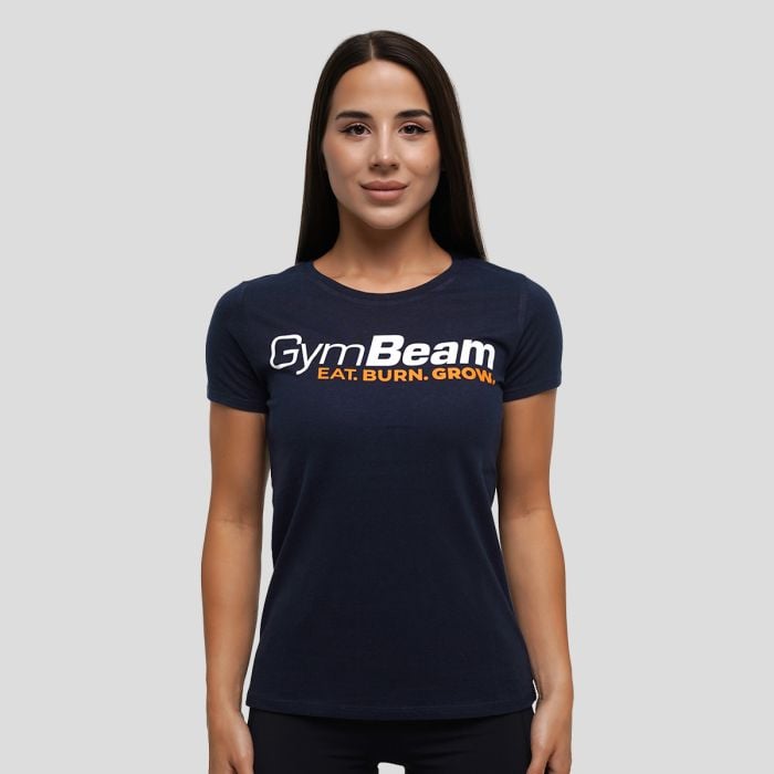 GymBeam Dámske tričko Grow Navy XSXS