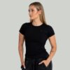 STRIX Women‘s Ribbed Tee Black  L