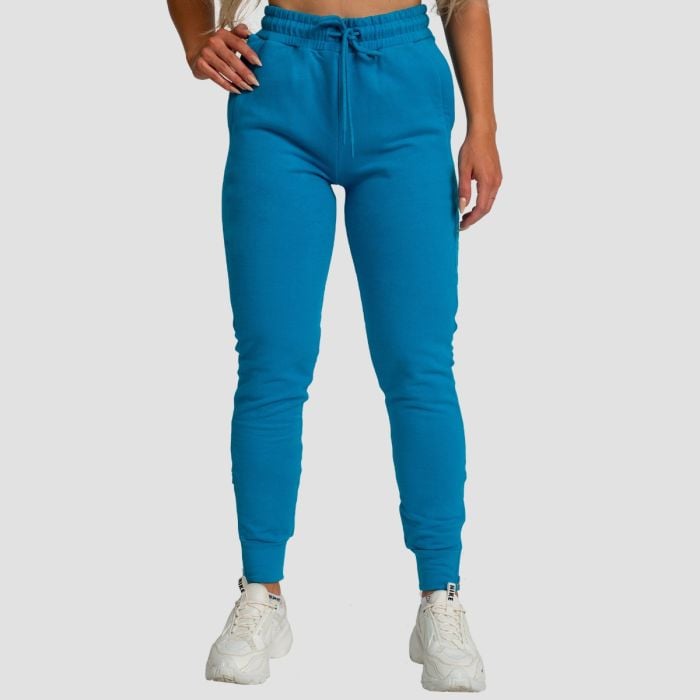 GymBeam Dámske tepláky Limitless Aquamarine SS